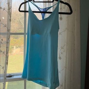 Under Armor Small Turquoise Workout Tank